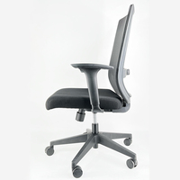 Échantillon gratuit Direct de l'usine Chaise de bureau en maille pivotante de haute qualité pour les invités