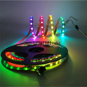 <span class=keywords><strong>NeoPixel</strong></span> adressable <span class=keywords><strong>RGB</strong></span> 60 <span class=keywords><strong>LED</strong></span> bande clone noir IP30 WS2812B bande adressable individuelle - Product Image 6