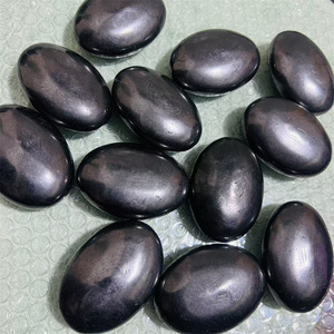 <span class=keywords><strong>Pietra</strong></span> <span class=keywords><strong>di</strong></span> preoccupazione <span class=keywords><strong>di</strong></span> <span class=keywords><strong>Shungite</strong></span> nera naturale | <span class=keywords><strong>Pietra</strong></span> <span class=keywords><strong>di</strong></span> palma portatile per alleviare lo Stress, schermatura EMF e guarigione spirituale - Product Image 3