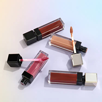 Gloss à lèvres liquide mat professionnel, vegan, sans cruauté, à faible MOQ, marque privée, longue tenue, hydratant, pailleté, transparent, 136 couleurs
