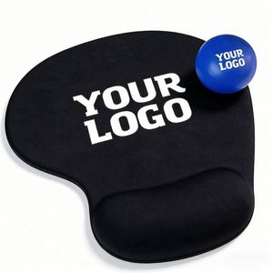 Custom Logo Non-Slip Silicone Office Business Promo Gift Mousepad Creative Game Mouse Pad With Wrist Rest Wholesale - Product Image 1