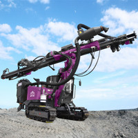 Machine de forage minier automatique avec système de changement de tige, équipement de forage rotatif pour trous de dynamitage