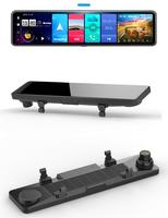 Zimtop 2020 Nouveau rétroviseur de voiture 12 pouces 4G Android 8.1 Caméra embarquée GPS Navigation ADAS Full HD 1080P Enregistreur vidéo de voiture DVR