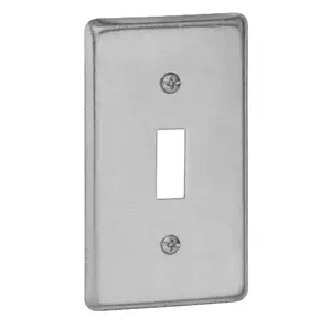 ETL listed 4"*2-1/2 Wall Plate Light Switch Stainless Steel Wallplates Cover