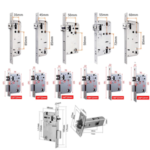 Pièces de serrure intelligente pour modèles de mortaise 45/85, 60/85, 60/68, corps de serrure OEM en option, mortaise 45/85, 60/85, 60/68 en option - Product Image 1