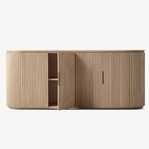 American Retro Solid Wood Side Side Cabinet Entrance Hall Porch Cabinet French Simple <strong>Decorative</strong> Cabinet TV <strong>Locker</strong> - Product Image 5