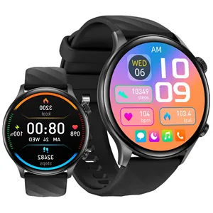 Zw63 Smartwatch 24-Stunden-Herzfrequenzmonitoring Schlaftemperaturmessung Ips-Display Bt5.3 Anruf Ip67 tiefwasserdicht 24 Stunden