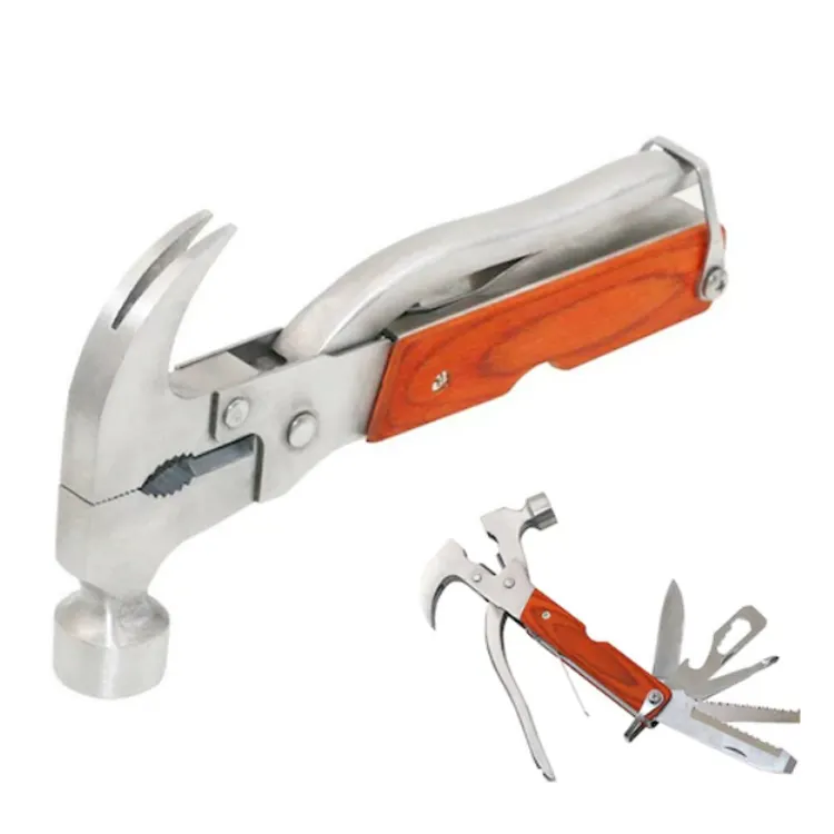 Outdoor Popular Multi-tool Scaffold Folding Hammer Multi-functional Claw Hammer