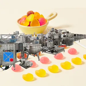 Pectin Gummy Candy Making Machine Jelly Candy Production Line