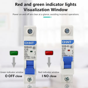 Zheng tai NXB-63C Haushalt Kleiner Leistungs schalter Luft schalter Flamm hemmend, Kurzschluss, Überlast schutz 1P - Product Image 6