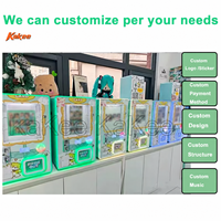 Distributeur automatique de cartes à collectionner de type professionnel avec 1, 2 ou 4 compartiments pour cartes individuelles et boosters scellés