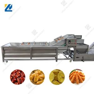 Commercial Potatoes Fried Chicken Machine Frying Chicken Wings Nut Beans Fryer Machine