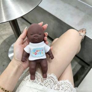 Muñeca Natasha de 14 cm, Figura de Acción, Juguete Antiestrés, Pequeño, Negro, Alivia la Ansiedad, Regalo para Niños - Product Image 2