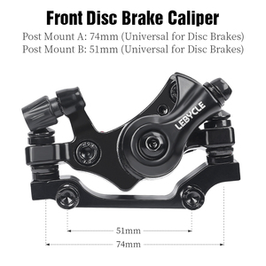 <span class=keywords><strong>Frein</strong></span> à disque mécanique pour vélo LEBYCLE, étrier en alliage d'aluminium, <span class=keywords><strong>frein</strong></span> à disque à commande par câble avec plaquettes de <span class=keywords><strong>frein</strong></span> en céramique pour Zoom <span class=keywords><strong>Tektro</strong></span> - Product Image 2