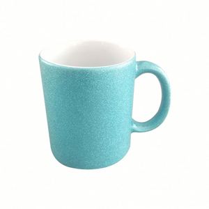 Mug en céramique personnalisé fait main, mignon, moucheté, avec infuseur design Doraemon et logo, sans anse, pour boissons - Product Image 4