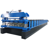 Machine de formage à rouleaux entièrement automatique pour panneaux de toiture standard brésilien TR40/1020