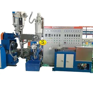 Cat 5 And 6 Network Cable Making Machine 50 + 35 Extruder Machine