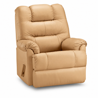Fauteuil inclinable moderne en cuir PU, fauteuil simple inclinable manuel avec repose-pieds, fauteuil de salon