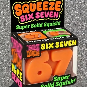 Jouet anti-stress créatif numérique coloré 67 TPR, nouveau design unique pour les sexes unis, à partir de 14 ans - Product Image 6