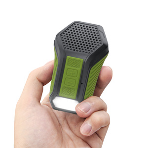 Cross-Border Outdoor Lapel Bluetooth Speaker with <b>Lighting</b>, Wearable Portable Mini Speaker for <b>Wireless</b> Calls - Product Image 1