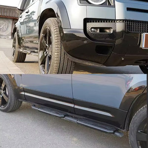 Kit de carrosserie édition noire pour Land Rover Defender 90 110 - Jupes latérales de porte et panneaux latéraux de véhicule - Product Image 6