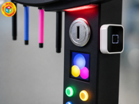 Fabricant de jeux d'arcade Family Reaction, jeu de capture de bâtons, OEM ODM, thème personnalisé, couleur LED