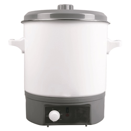 Эмалированная емкость 27 л, емкость для кухонной посуды, медленная Варка, сохраняющий пар, кипящая вода, горшок для ванной