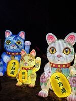 Lanterne de dinosaure LED personnalisée pour les événements nocturnes au zoo et aux parcs à thème