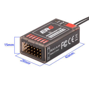 Receptor Radiomaster ER6 2.4GHz ELRS PWM - Product Image 6