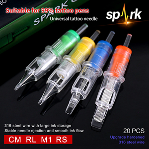 Kim tiêm xăm hình dùng một lần cao cấp Spark Factory OEM, mẫu miễn phí, đầu tròn Bugpin, dành cho máy xăm cartridge - Product Image 3