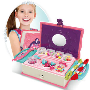 ชุดของเล่น KSF 3 in 1 สมุด<span class=keywords><strong>วาด</strong></span>ภาพวิเศษ & ชุดทำเครื่องประดับ DIY ของเล่นพลาสติกแฟชั่นสำหรับเด็กผู้หญิง ของขวัญ - Product Image 3