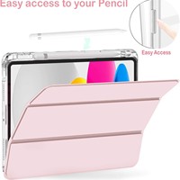 Étui de protection antichute pour tablette avec support de stylet flexible pour iPad Mini 7 8 Air Pro 8.3 10.2 10.5 10.9 11 12.9 13 pouces