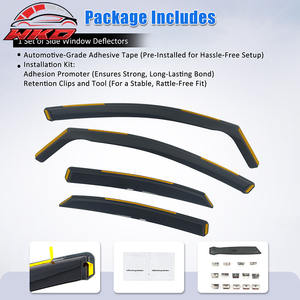 Deflectores de Ventana para Lexus NX300h 15-21, Visores de Ventana Integrados, Protectores de Lluvia, Protección para Ventanas Laterales de Puerta de Coche, PC - Product Image 5