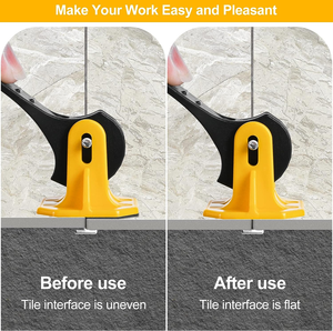 1.5mm 1/16 phẳng sàn tường xây dựng định vị hiện vật gạch leveler định vị miếng đệm điều chỉnh công cụ gạch san lấp mặt bằng hệ thống - Product Image 5