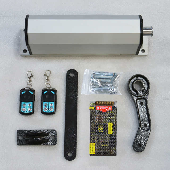 Popular Small Electric Swing Automatic Door Closer No Need Hand Side Mount Garage Door Opener for Home Courtyard or Community
