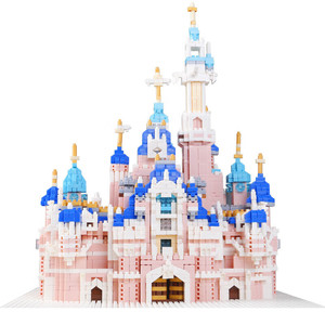 Bloques de Construcción de <span class=keywords><strong>Castillo</strong></span>, Mini Piezas de Plástico ABS, <span class=keywords><strong>Juguete</strong></span> DIY Unisex de Alta Dificultad, Rompecabezas Gigante para Armar, Envío Gratis - Product Image 5