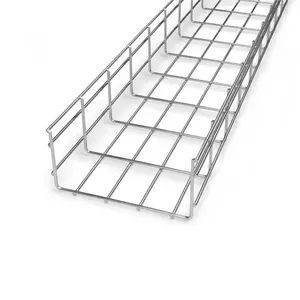 Customized Low Price Stainless Steel 304 Heavy Duty Wire Management Galvanized Wire Mesh Cable Tray