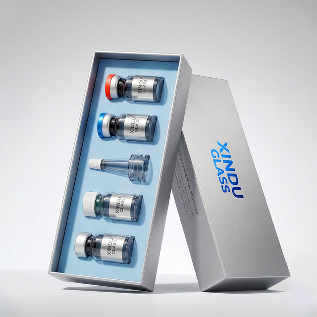 Hot Sale Sterile Tubular Glass Vials 2ml 3ml 5ml 7ml 8ml 10ml 15ml 20ml 25ml 30ml Mini Glass Vials With Rubber