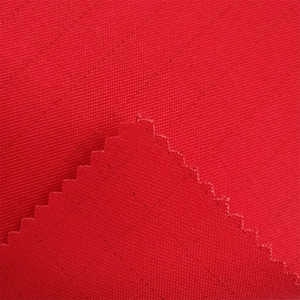 JHDTEX vêtements de travail uniformes tissu en sergé toile popeline tencel spandex perceuse doublée tricot uni brossé ripstop elasthanne - Product Image 1