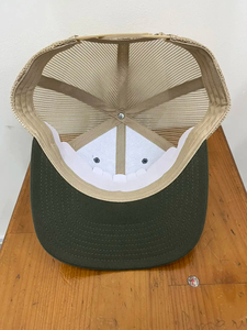 Sombrero de camionero de malla de 6 paneles para deportes al aire libre Golf, gorras con logotipo impreso bordado personalizado en blanco con ala curva para hombre y mujer - Product Image 5