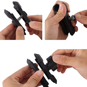 Brazo de Montaje para Cámara de Aleación de Aluminio Premium de 6 cm con Cabezal de Bola de 17 mm, Compatible con Cámaras de Acción GoPro/Insta360 Ace Pro3 y Accesorios - Product Image 6