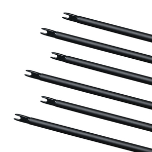 Flèches en carbone noir de 6 mm de haute qualité, accessoires de <span class=keywords><strong>tir</strong></span> à l'<span class=keywords><strong>arc</strong></span>, flèches à ventouse sans plumes pour l'entraînement quotidien des enfants - Product Image 4