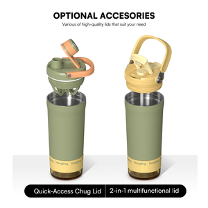 Hồng ling thép không gỉ thể thao Protein Shaker chai tái sử dụng cách nhiệt chai nước phòng tập thể dục cá nhân Protein Shaker chai - Product Image 2