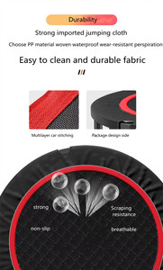 Trampolín <span class=keywords><strong>de</strong></span> fitness rectangular <span class=keywords><strong>para</strong></span> hacer <span class=keywords><strong>ejercicio</strong></span> en interiores, 40 pulgadas, <span class=keywords><strong>precio</strong></span> barato, profesional - Product Image 3