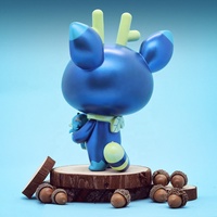 Statue en résine artistique de dessin animé personnalisé, figurine de styliste OEM en polyrésine de Polystone, fabricant de jouets figurine
