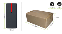 Lecteur de cartes de proximité RFID professionnel étanche 125 KHz pour contrôle d'accès, lecteur spécialisé de sécurité pour contrôle d'accès