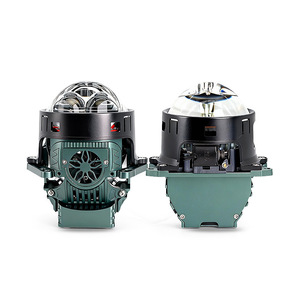Y5R 3 Inch <b>Led</b> Headlight 70W 30000Lm 6000K Dual Beam Laser <b>Projector</b> With Dual Fan For Retrofit Upgrade - Product Image 1
