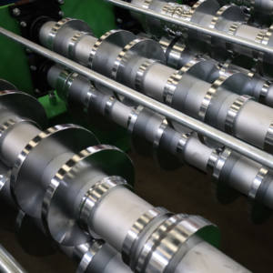 Automatische Qualitäts sicherung Metall <span class=keywords><strong>deck</strong></span> herstellung Maschine Boden lager platten, die SPS-Steuerung bilden Neuer und gebrauchter Zustand - Product Image 2