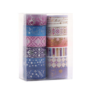 Cintas <span class=keywords><strong>Washi</strong></span> Impresas Personalizadas con Diseño Personalizado, Precio al por Mayor, Patrón Encantador, OEM Promocional - Product Image 3