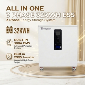 Système de batterie solaire domestique tout-en-un 12 kW triphasé hors réseau 51,2 V 628 Ah 32 kWh avec Wi-Fi - Product Image 3
